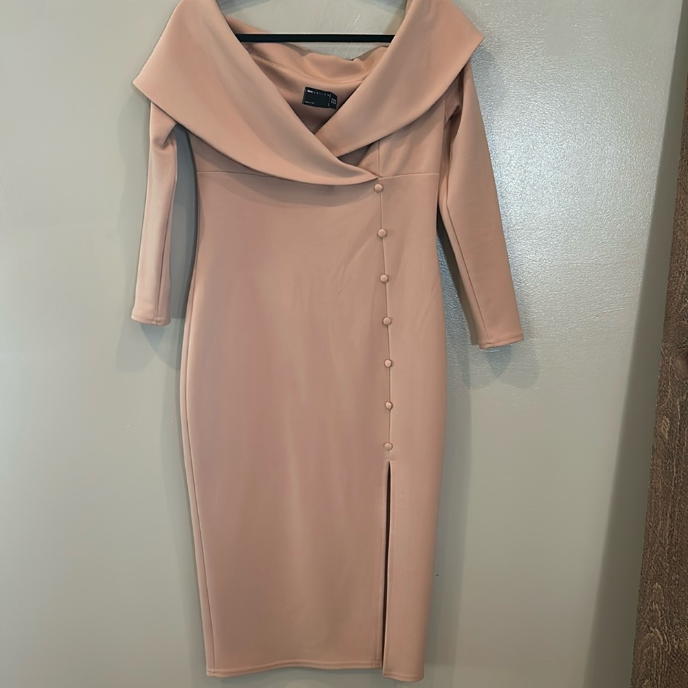 ASOS Design Off the Shoulder Dress